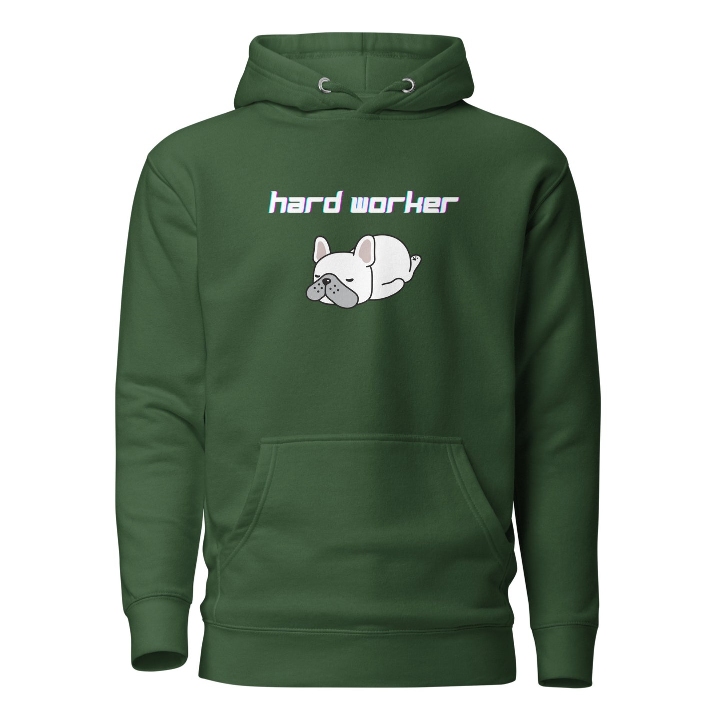 Hard Worker Frenchie Unisex Hoodie