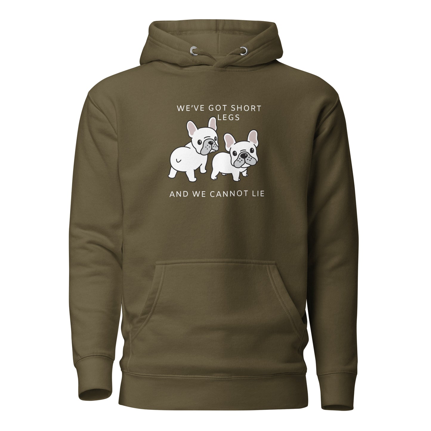 Short Legs Frenchie Unisex Hoodie