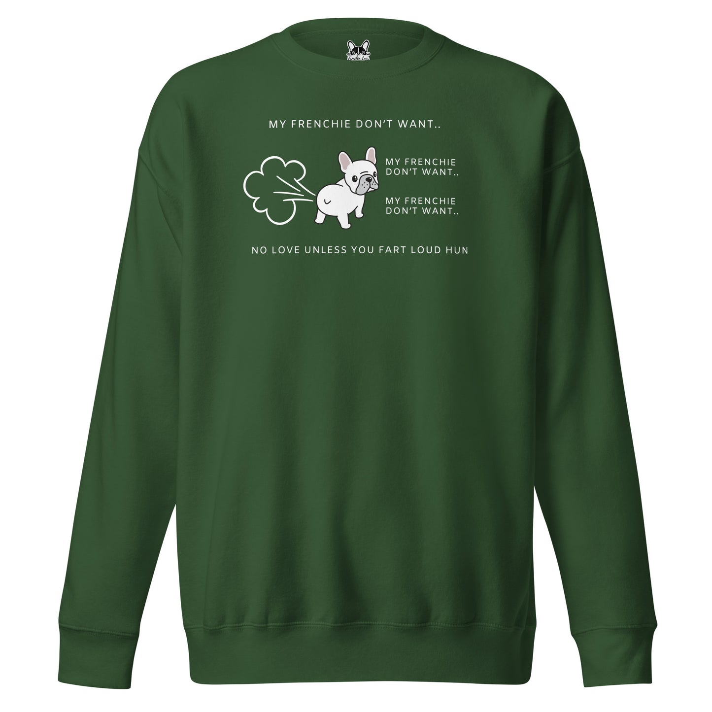 Short Legs Frenchie Unisex Premium Sweatshirt