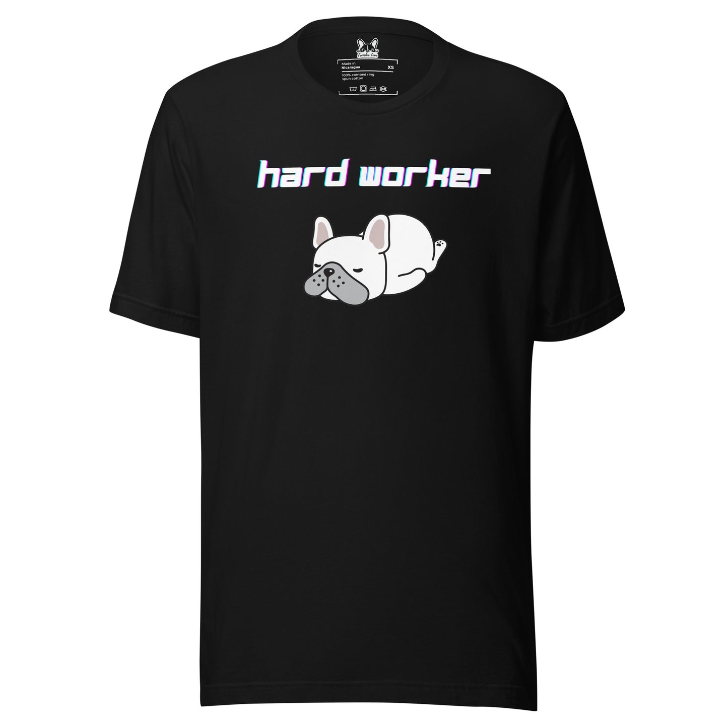 Hard Worker Frenchie Short Sleeve T-shirt